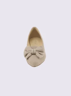 Ballerines cuir velours de chèvre