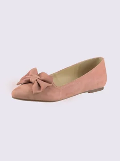 Ballerines cuir velours de chèvre