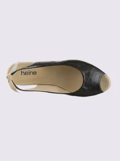 Ballerines ouvertes à l'arrière de fabrication espagnole