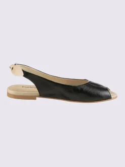 Ballerines ouvertes à l'arrière de fabrication espagnole