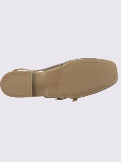 Ballerines ouvertes à l'arrière de fabrication espagnole