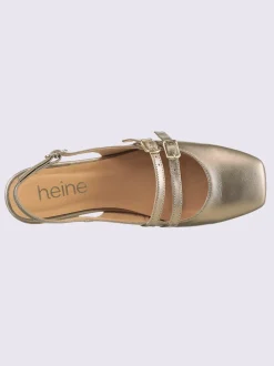 Ballerines ouvertes à l'arrière de fabrication espagnole