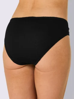 Bas de maillot de bain côtes fines