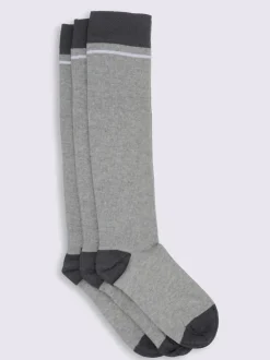 Bas de maintien hauteur du genou 60% coton