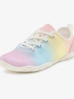 Baskets sneakers colorées avec semelle ultra-légère, très plate et flexible, qui vous donne l'impression de marcher pieds nus