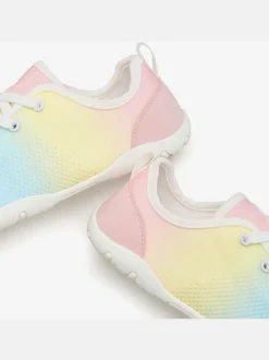 Baskets sneakers colorées avec semelle ultra-légère, très plate et flexible, qui vous donne l'impression de marcher pieds nus