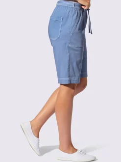 Bermuda en jean 98% coton