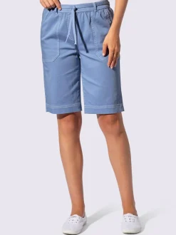 Bermuda en jean 98% coton