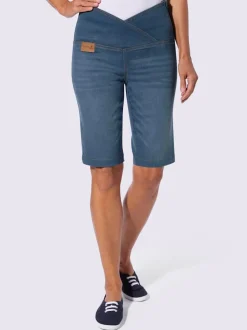 Bermuda en jean qualité coton doux sur la peau