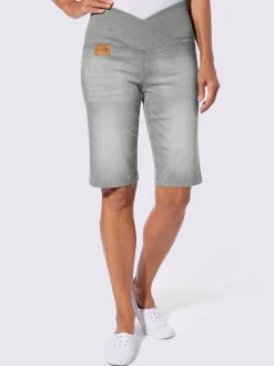 Bermuda en jean qualité coton doux sur la peau