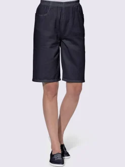 Bermuda femme avec ceinture élastique