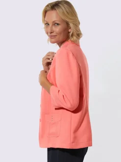 Blazer chemisier aspect chiné