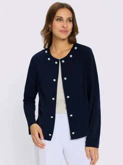 Blazer en jersey jersey élastique et indéformable