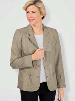 Blazer légère qualité froissée tendance