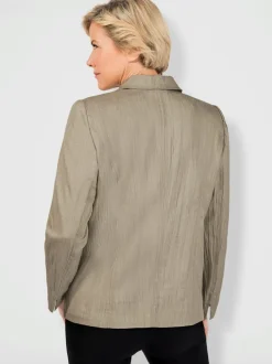 Blazer légère qualité froissée tendance