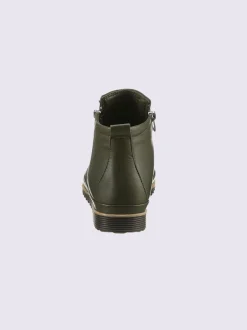 Bottine courte cuir nappa de vache