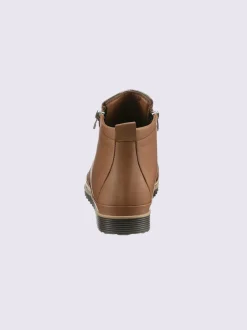Bottine courte cuir nappa de vache