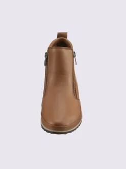Bottine courte cuir nappa de vache
