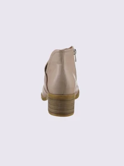 Bottine courte cuir nappa de vache