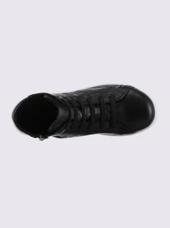 Bottine courte cuir nappa de vache