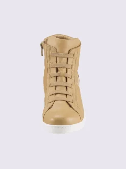 Bottine courte cuir nappa de vache