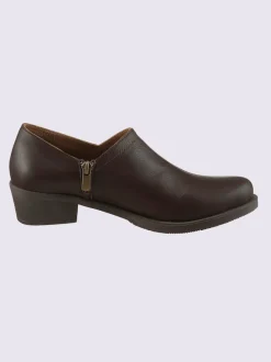 Bottine courte cuir vachette