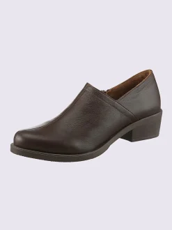 Bottine courte cuir vachette