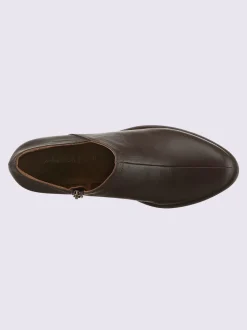 Bottine courte cuir vachette