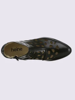 Bottine courte cuir vachette
