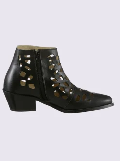 Bottine courte cuir vachette