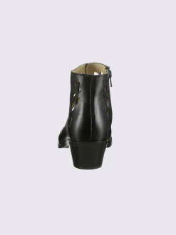 Bottine courte cuir vachette