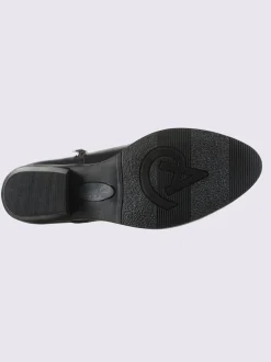 Bottine courte cuir vachette