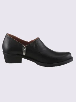 Bottine courte cuir vachette