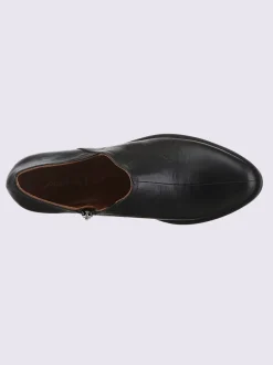 Bottine courte cuir vachette