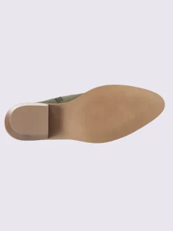 Bottine courte cuir vachette