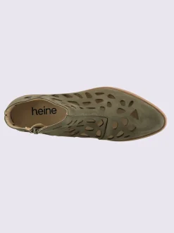 Bottine courte cuir vachette