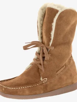 Bottines cuir velours vachette doux