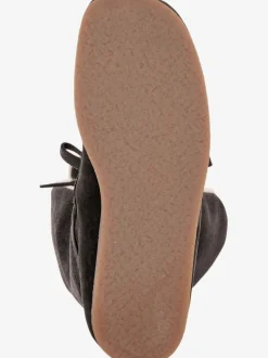 Bottines cuir velours vachette doux