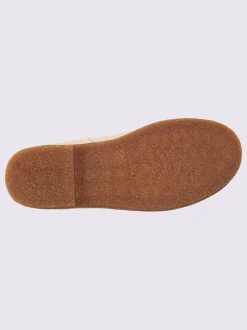 Bottines à lacets cuir nappa de vache