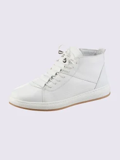 Bottines à lacets cuir nappa de vache