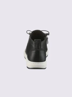 Bottines à lacets cuir nappa de vache