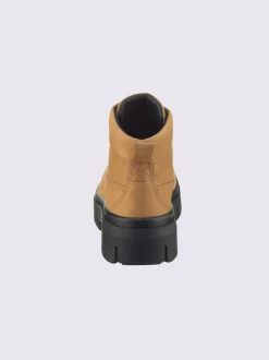 Bottines à lacets cuir vachette