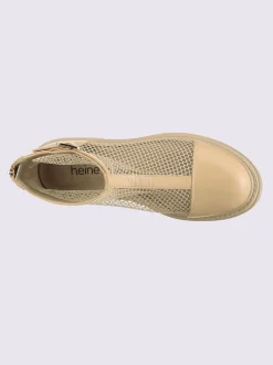 Bottines matière synthétique