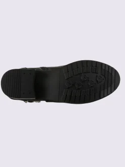 Bottines matière synthétique