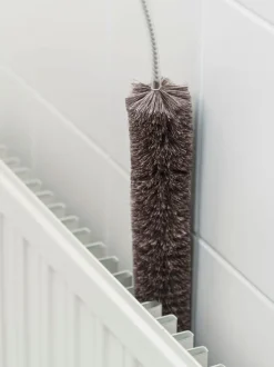 Brosse pour radiateur poils de chèvre fins
