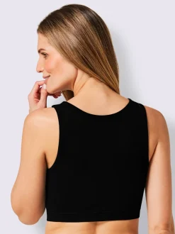 Bustier côtes fines
