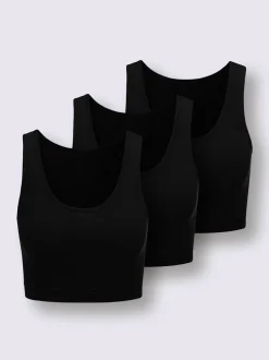 Bustier côtes fines
