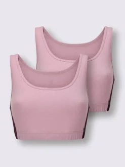 Bustier jersey fin