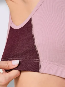 Bustier jersey fin