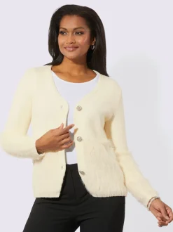 Cardigan chaud et moelleux